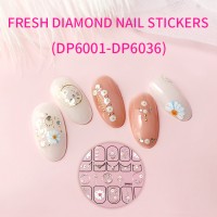 Rhinestone nail art sticker nail Crystal nail decal