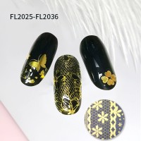 3D nail art sticker chinese nail sticker GMPC factory nail art products supplier