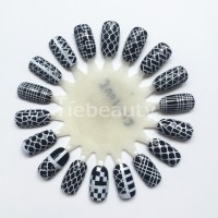 New design nail art sticker Tiebeauty JV/TV series, nail decoration for nail salon and customize