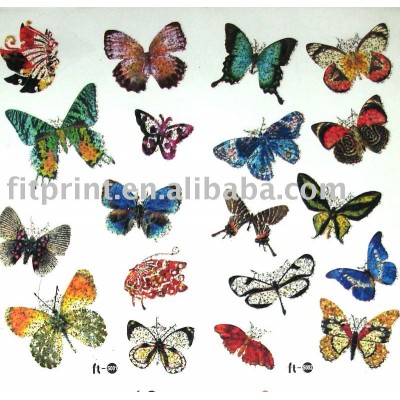 Glitter tattoos customized design tattoo sticker Chinese factory temporary tattoo